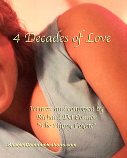 4 Decades of Love songs with chords book by The Hippy Coyote
