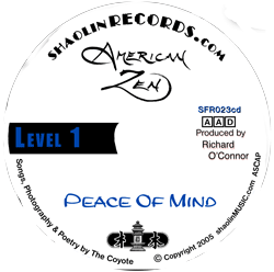 LEVEL 1 cd label of American Zen