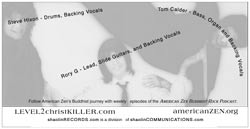 Inside of cd cover American Zen Christ Killer
